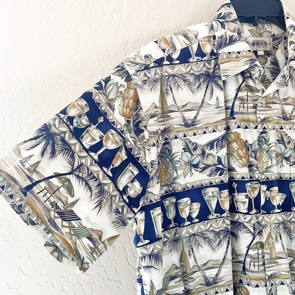 Campia Moda‎ Button Up Tropical Island Shirt - Picture 2 of 9